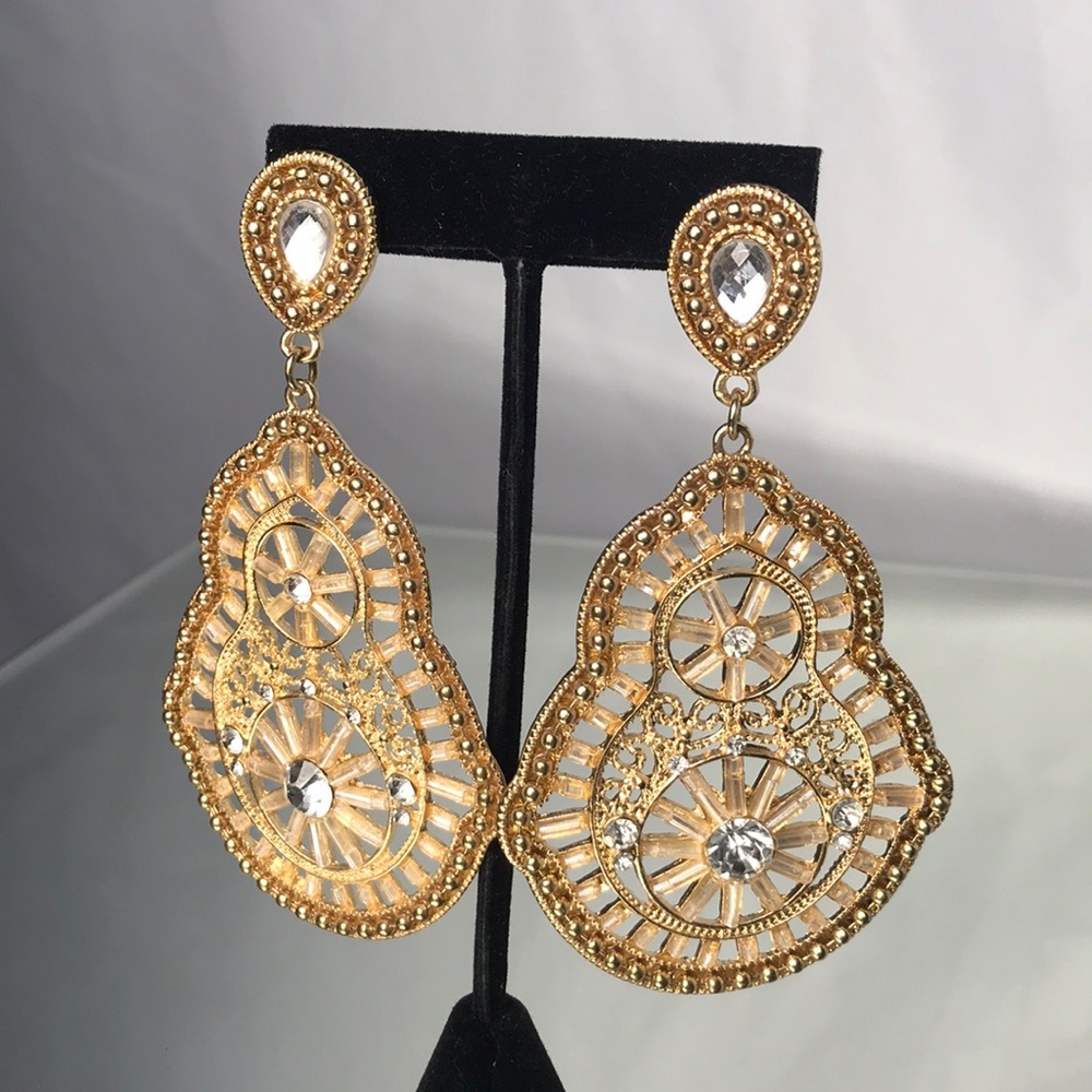 Bebe Statement Earrings - image 2